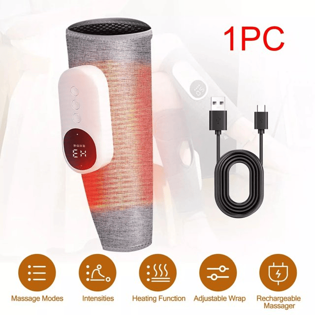 Calf Massager, Cordless Electric Leg Massager with Heat Air Compression for Circulation Pain Relief - image 5