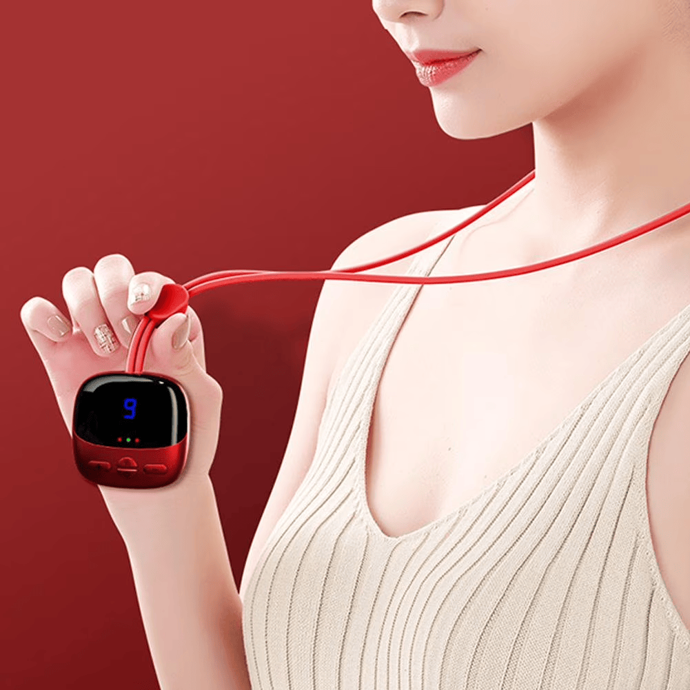 Heat Neck Massager 4 Dual Pulse Modes USB Rechargeable Deep Pain Relief - image 6