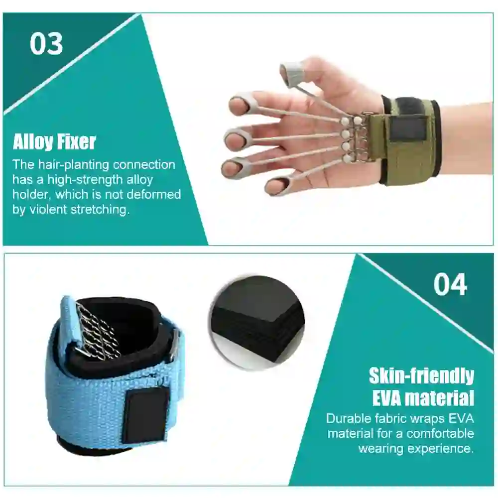 Finger Flexion & Extension Trainer, Hand Rehabilitation & Strength Exerciser - image 7
