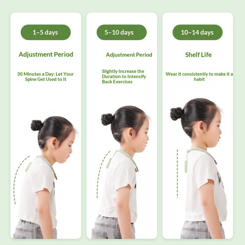 AI Smart Neck Posture Corrector Ring, Vibration Reminder Anti‑Hunchback Sitting Posture Trainer - image 4