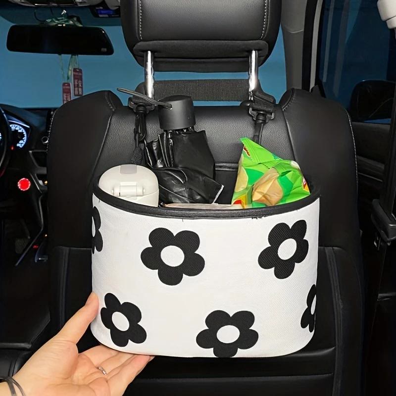 Car Storage Bag, Car Rear Seat Storage Bag,  Boujee Car Accessories - image 5