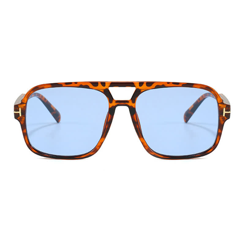 Spykay™ SG60710 Double Bridges Retro-Vintage Aviator Sunglasses - image 42