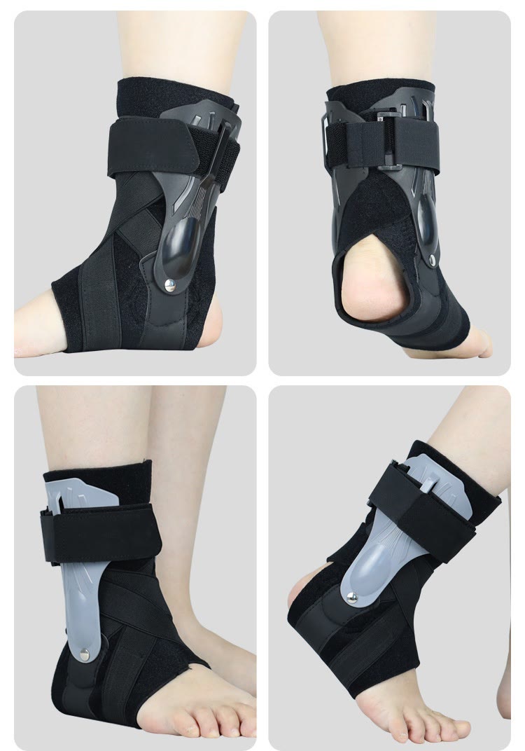 Adjustable Ankle Support Brace, Adjustable Support for Sprained Ankle & Sports Protection - image 3