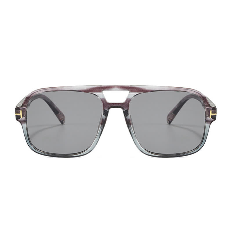 Spykay™ SG60710 Double Bridges Retro-Vintage Aviator Sunglasses - image 50