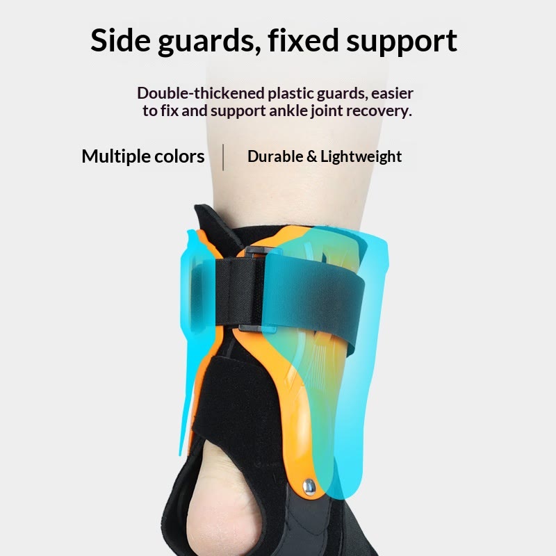 Adjustable Ankle Support Brace, Adjustable Support for Sprained Ankle & Sports Protection - image 4