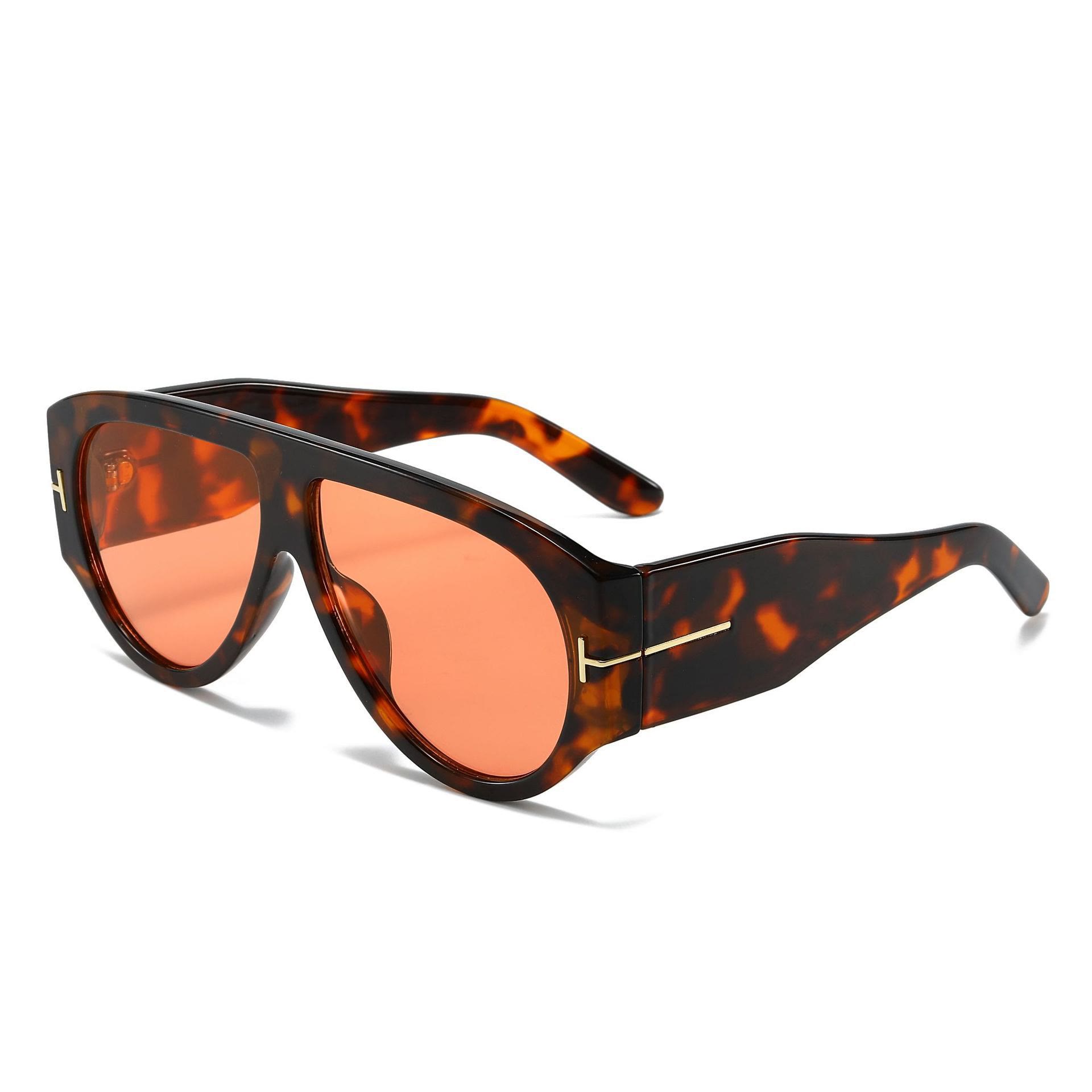 Retro Oversized Aviator Sunglasses for Women Men 70s Style - image 13