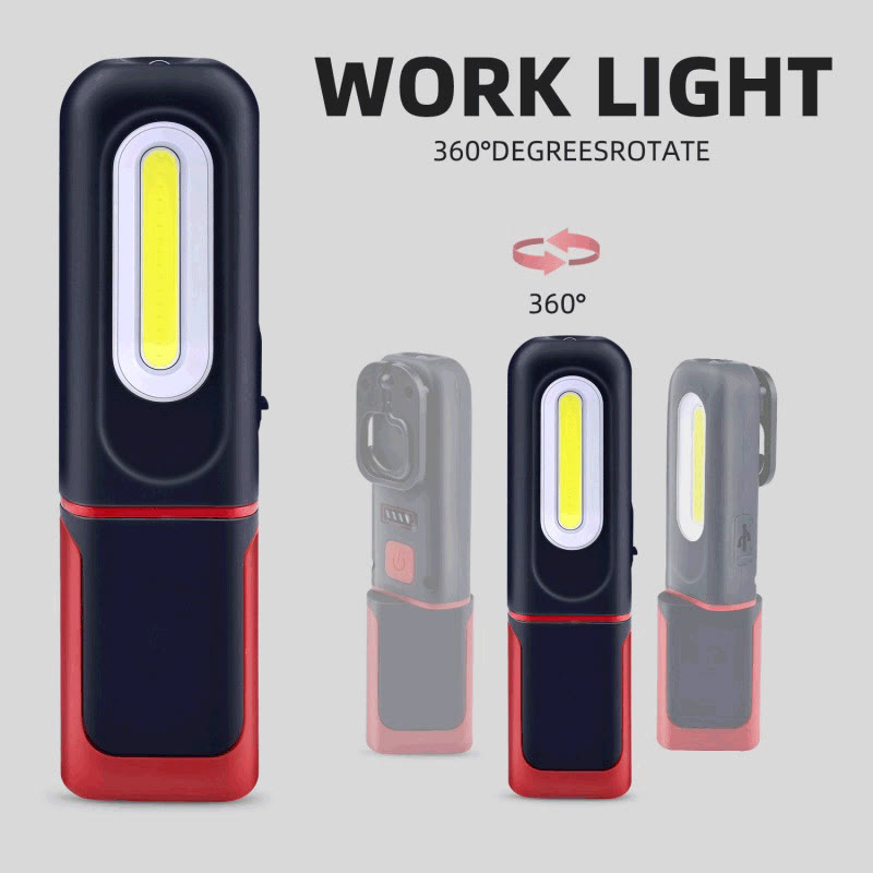 3000LM COB LED Magnetic Mechanic Light with 360° Swivel Hook, Resistant for Car Repair, Garage & Camping - image 5