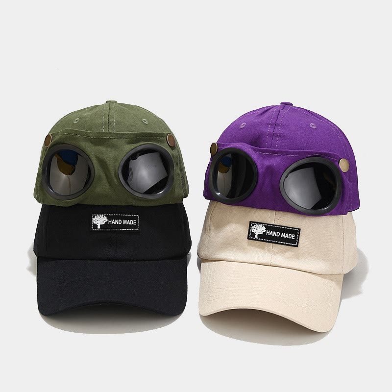 Men's Korean-Style Pilot Baseball Cap-Curved Visor, Casual Style, Accessories Adults backtoschool - image 5