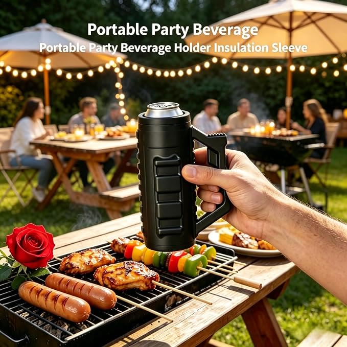 Tactical Assault Beer Holder, Double Tactical Reload Can Holder, Universal 12 Oz Can Cooler - image 3