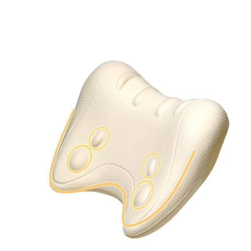 Neck Traction Pillow, Cervical Stretcher for Neck Pain Relief - White - image 4
