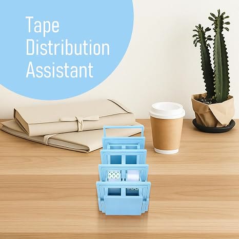 18 Strip Tape Dispenser, Portable Foldable Dual Roll Tape Dispenser - image 7