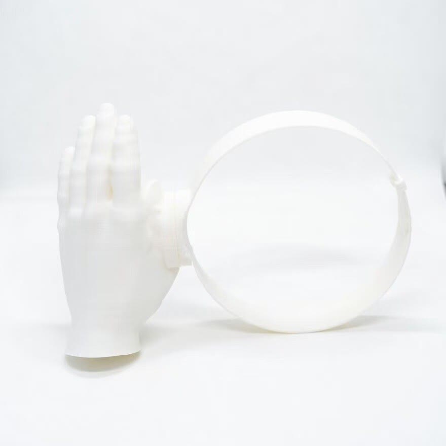 2026 Funny Palm-shaped Sun Hat Empty Top Hat Sun Visor Cap Summer Outdoor Sport - White - image 8