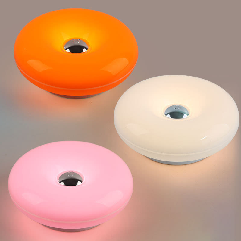 Acrylic-Orange Donut Mood Lamp, Rechargeable Swing Arm Wall Light - image 7