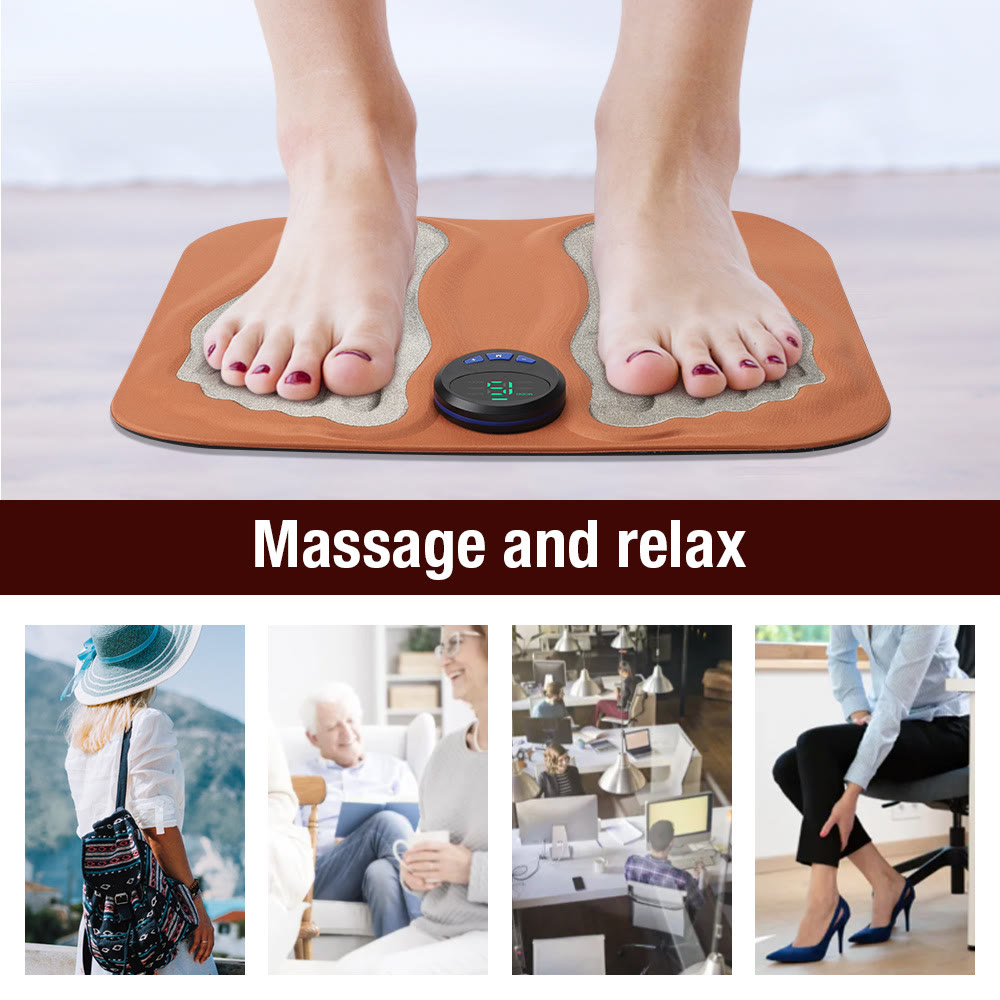 Household Pulse Foot Massage Mat, Meridian Sole Relaxation Cushion - image 9