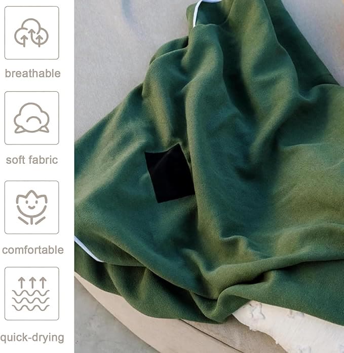 Outdoor Quick Dry Magnetic Bath Towel, Oversized Microfiber Beach Towel With Magnetic Seal - image 4