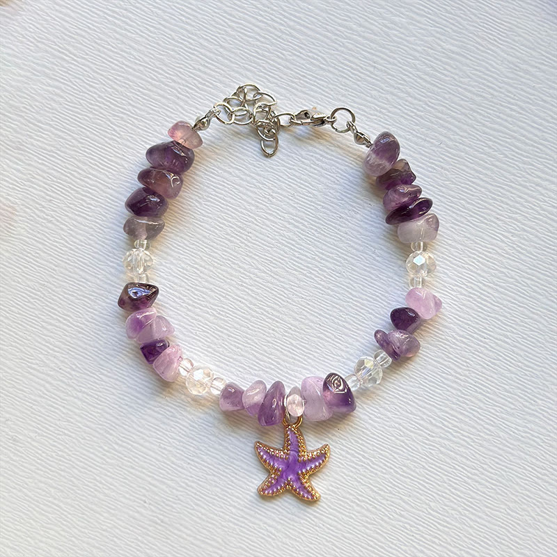 Beach Shell And Starfish Handmade Bracelet - 43 - 15-20cm - image 50