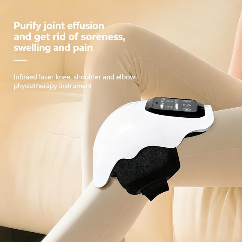 Infrared hot compress therapy device knee massager,home massage, Lightweight - image 3