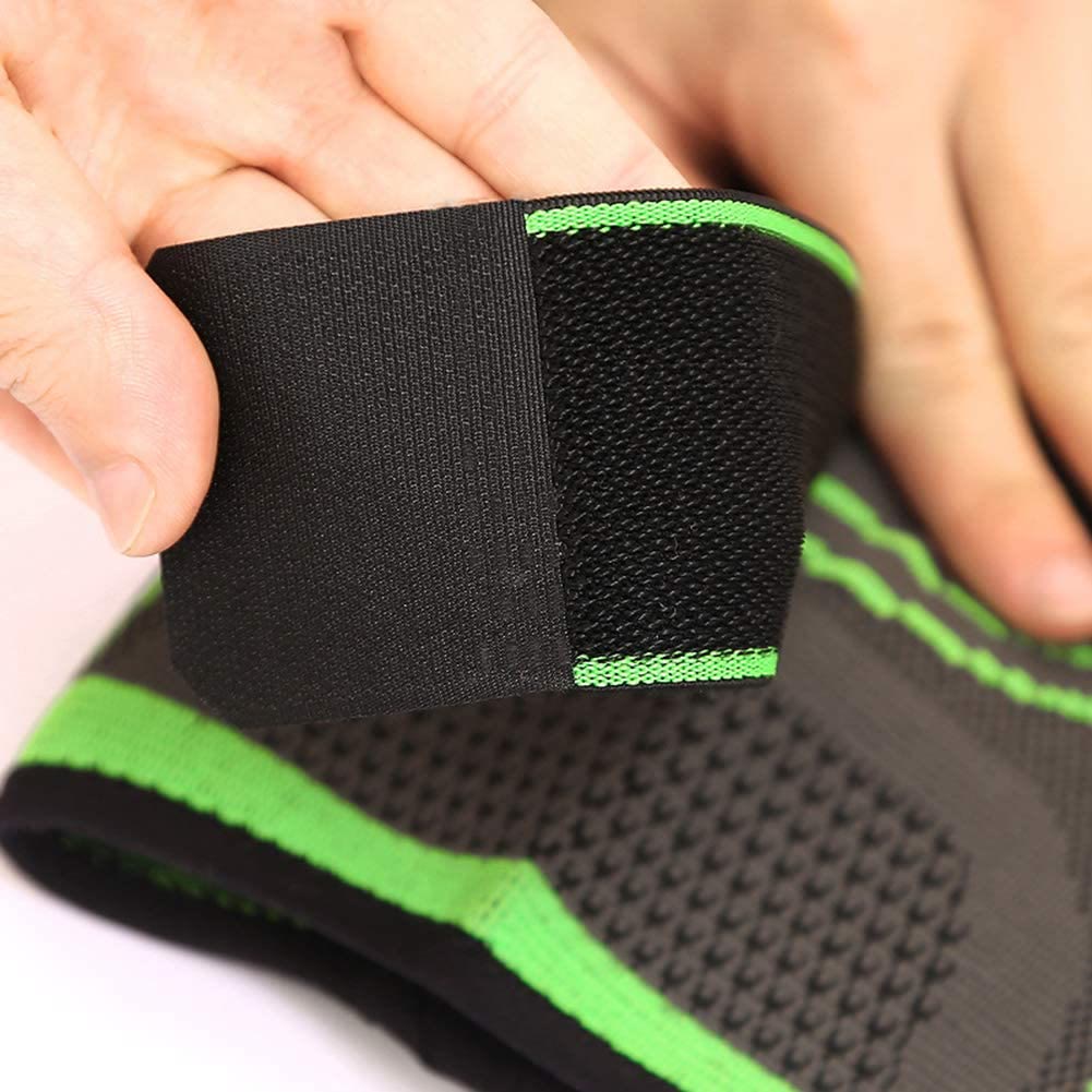 Knee Brace for Knee Pain Relief, Compression Knee Sleeves with Patella Gel Pad & Side Stabilizers - image 6