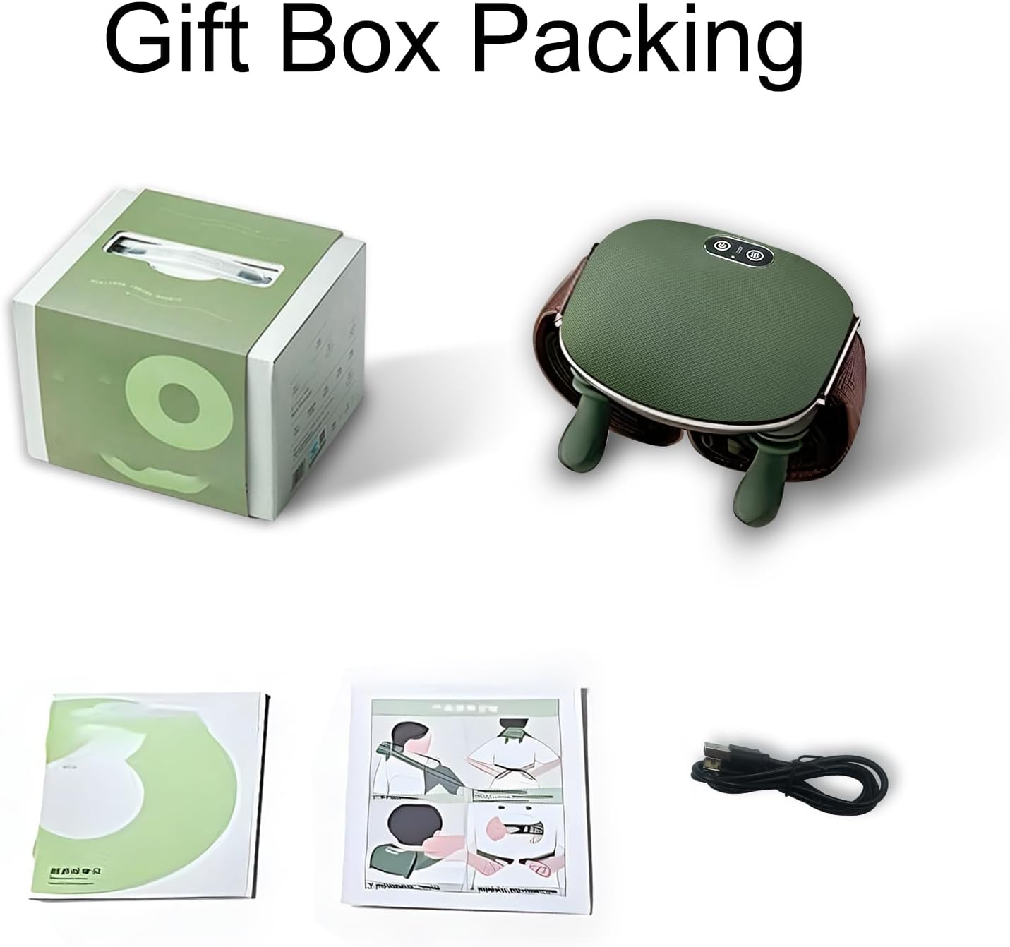 Neck Massager, Electric Neck And Back Massager With Heat