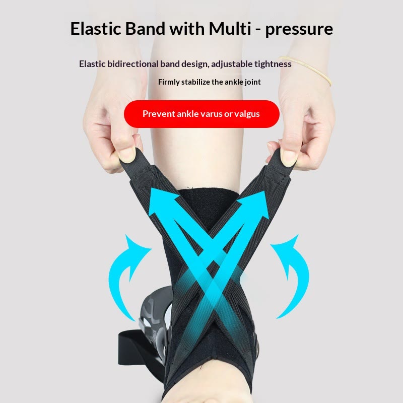 Adjustable Ankle Support Brace, Adjustable Support for Sprained Ankle & Sports Protection - image 6