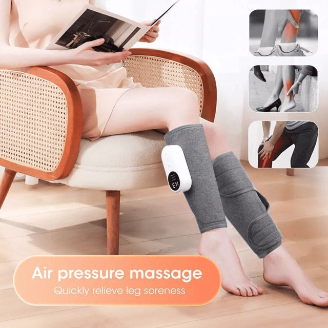 Calf Massager, Cordless Electric Leg Massager with Heat Air Compression for Circulation Pain Relief - image 10