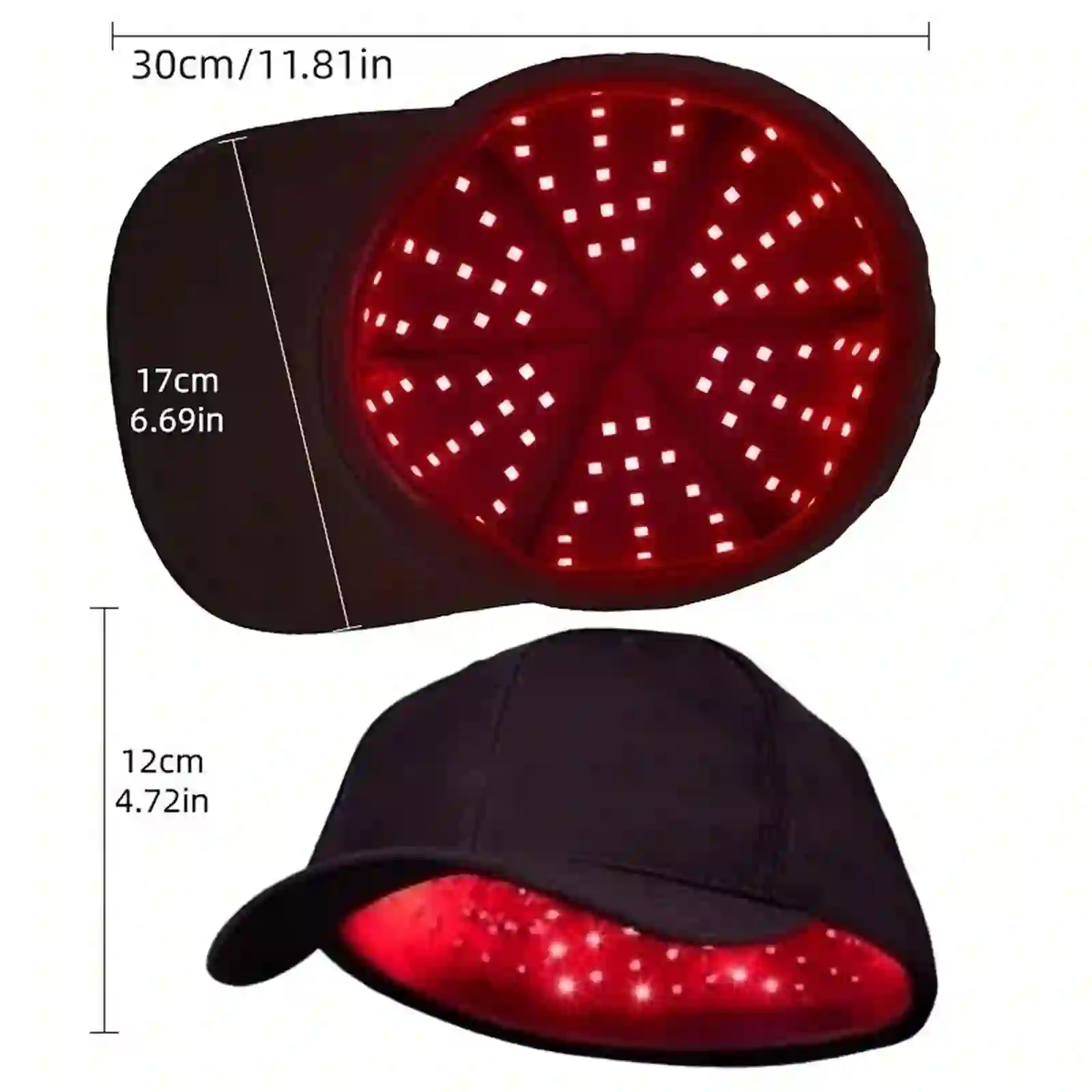 Infrared Hair Growth Cap | Red & Blue Light Therapy Care & Density Sessions - image 5
