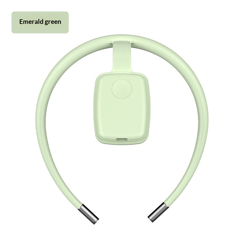 AI Smart Neck Posture Corrector Ring, Vibration Reminder Anti‑Hunchback Sitting Posture Trainer - Green - image 7
