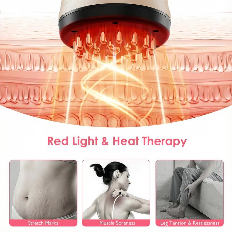 3 in 1 Electric Handheld Body Massager with Heat & Vibration - image 6