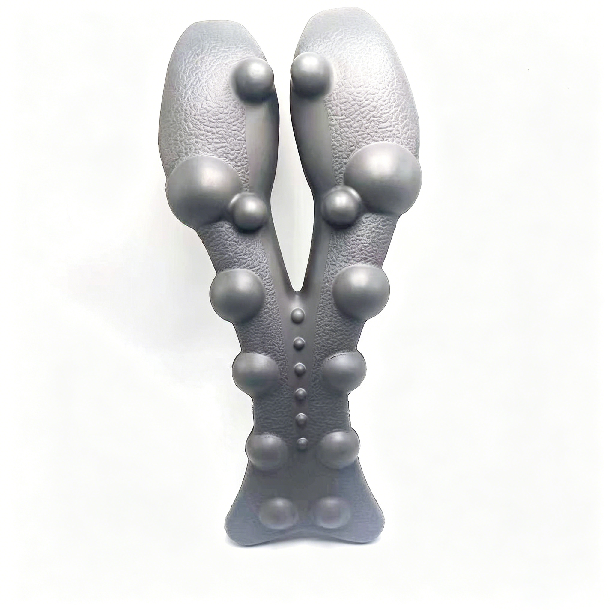 Cervical & Lumbar Massage Pillow - Shiatsu Trigger Point Therapy for Pain Relief - Gray cervical pillow - image 16