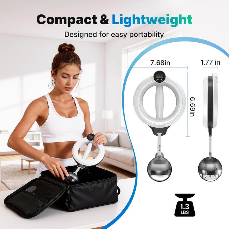 360° Gyroscopic Wrist Trainer with Digital Counter for Grip & Forearm Strength - image 9