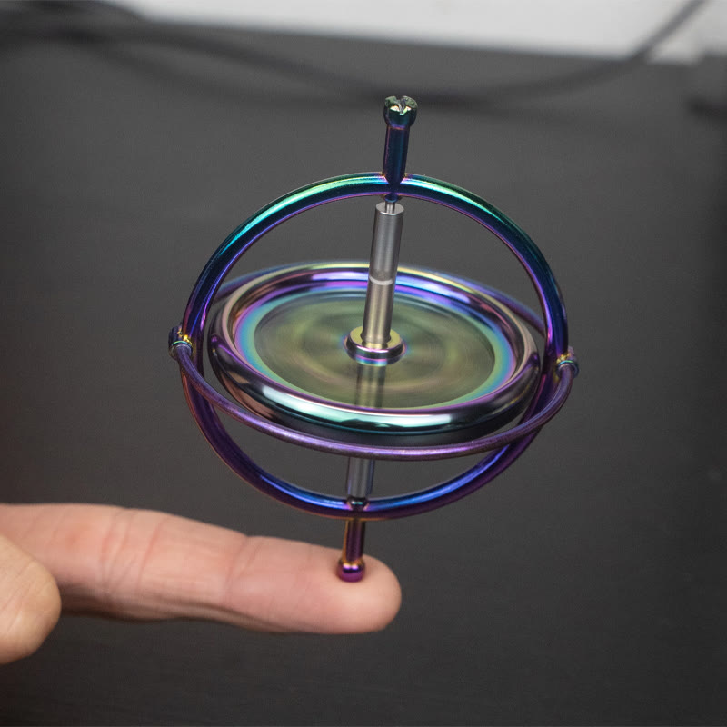 Mysterious Fingertip Physics Metal Gyroscope - image 4