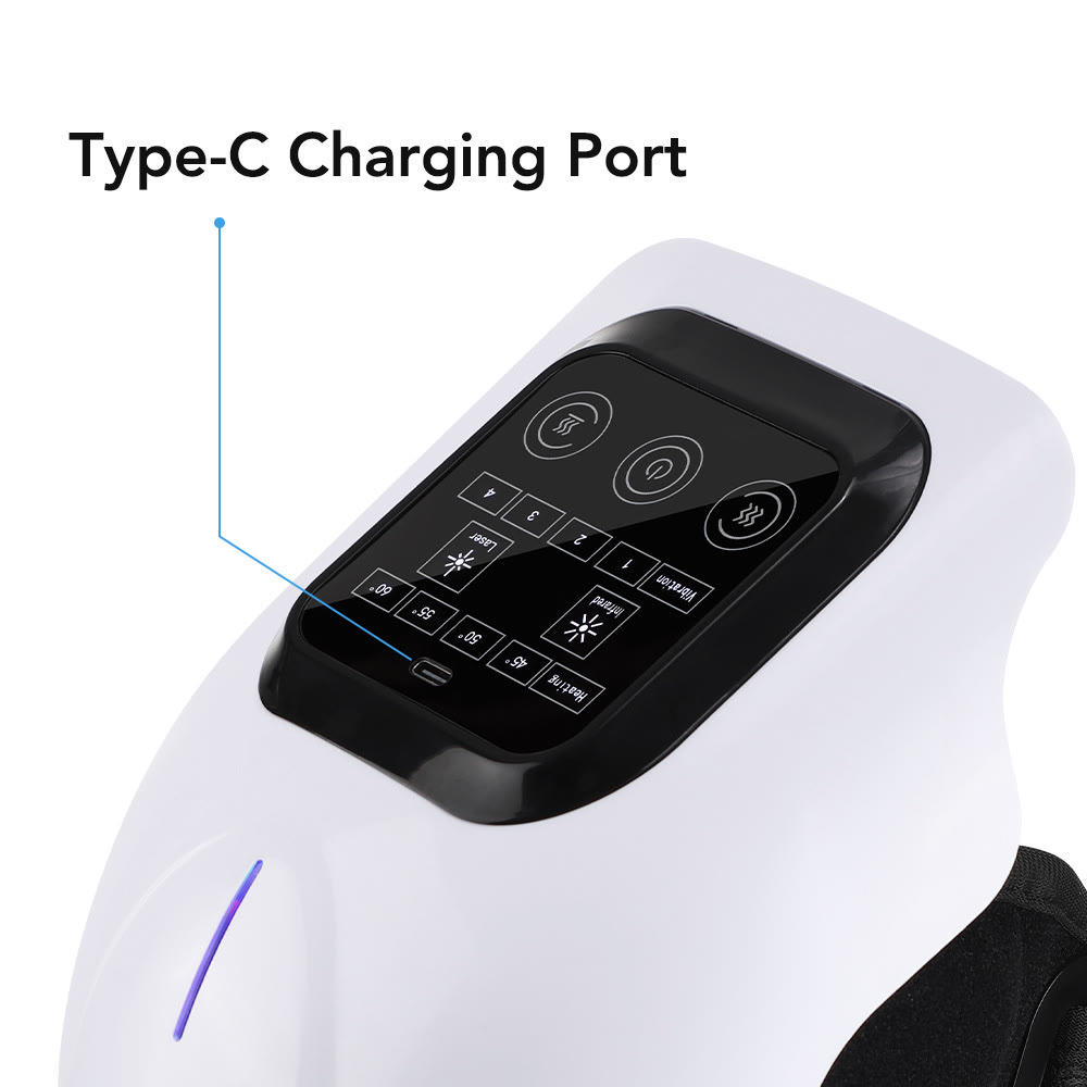 Cordless Knee Massager with Heat, Vibration & Infrared Therapy for Joint Pain Relief - image 6