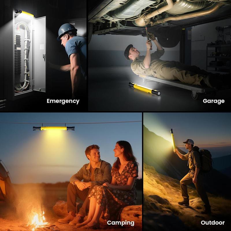 3000LM Cordless Under Hood Work Light, USB-C Rechargeable Magnetic LED Light Bar - image 9