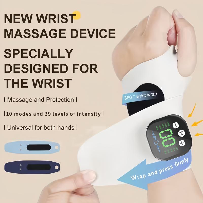 EMS Wrist Hand Massager, 10 Modes 29 Levels Pain Relief Device - image 6