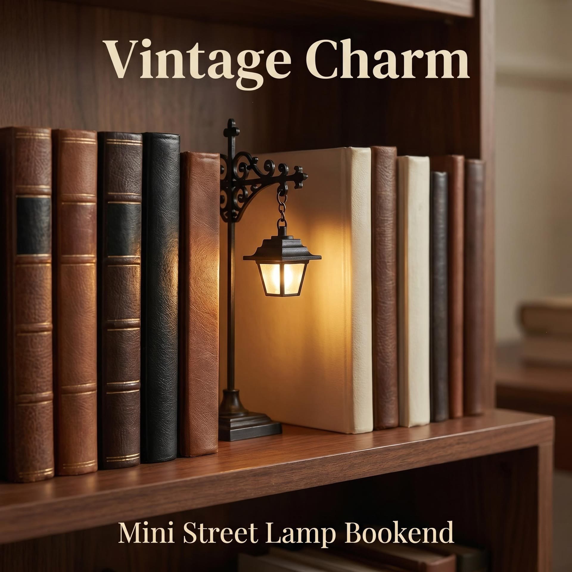 Library Lantern-Decorative Bookshelf Lighting - image 8