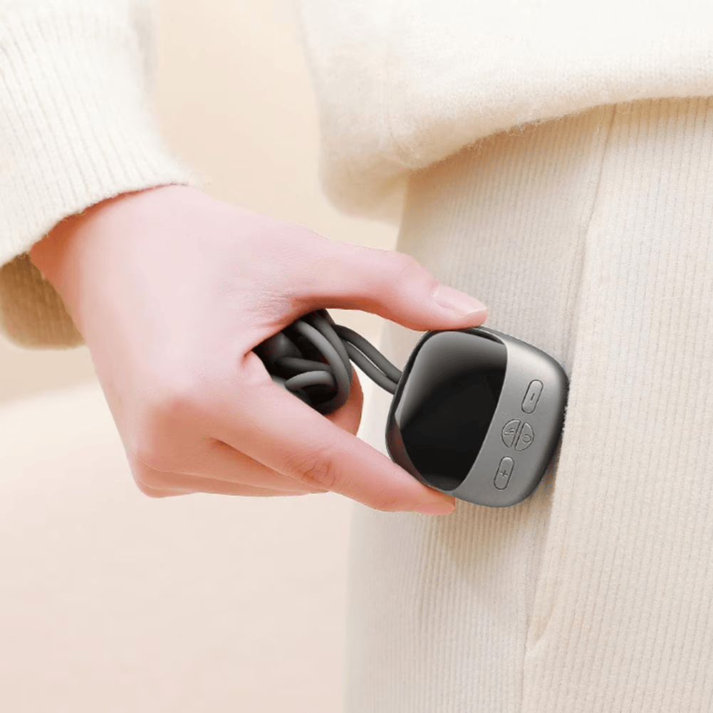 Heat Neck Massager 4 Dual Pulse Modes USB Rechargeable Deep Pain Relief - image 4