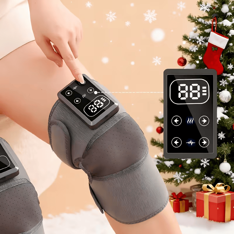Heated Knee Massager, Wireless Heating Knee Brace for Elbow Calf Arm Shoulder - image 4