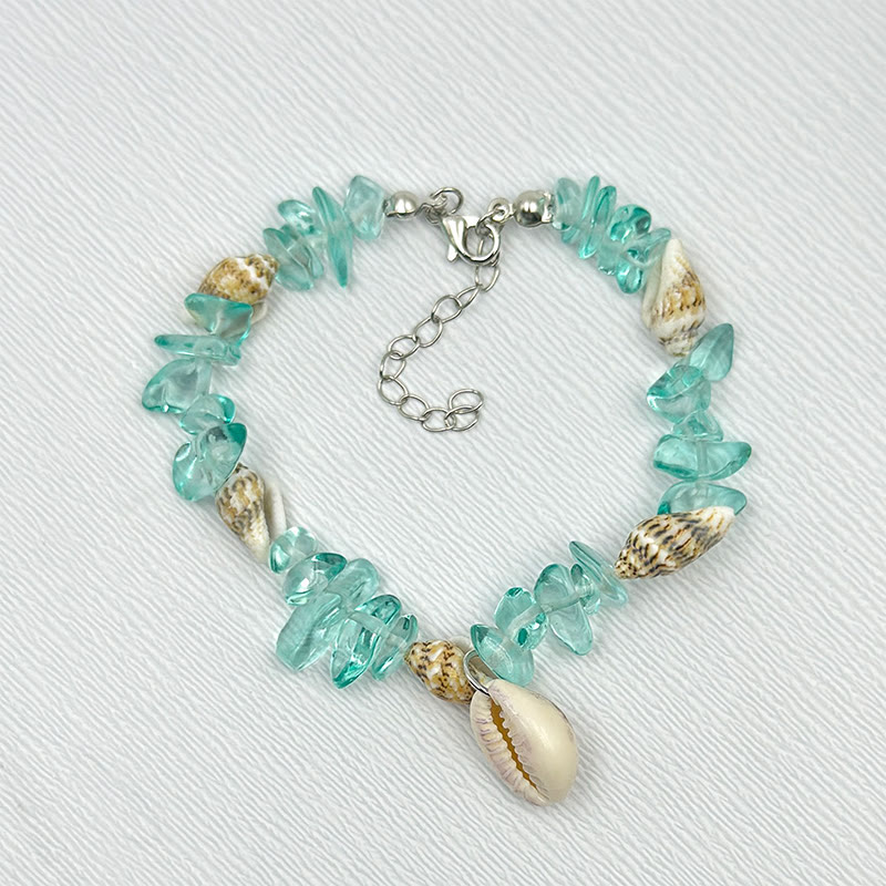 Beach Shell And Starfish Handmade Bracelet - 27 - 15-20cm - image 34