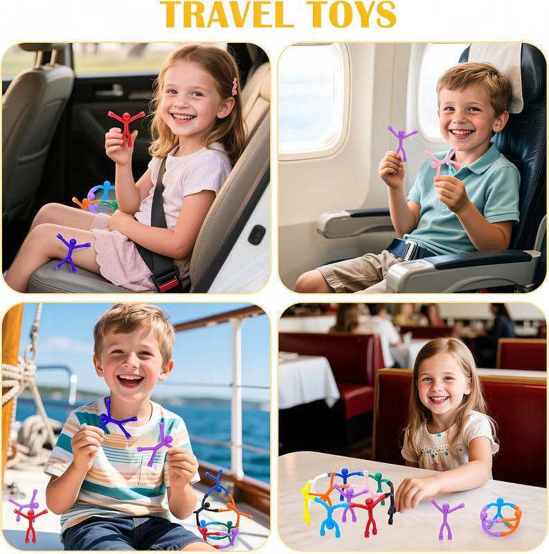 Magnetic Fidget Toys - 10-Pack Bright Solid Colors BPA-ADHD Fidgets, Relaxation - image 8
