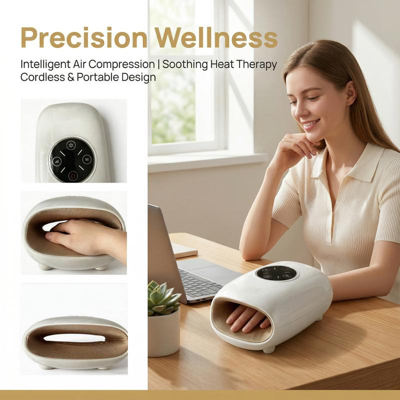 Cordless Hand Massager with Heat & Air Compression - image 6