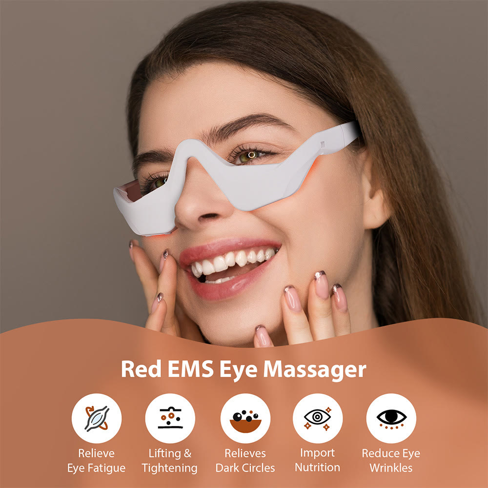 Under-Eye Red Light Therapy Device EMS Eye Massager - image 9