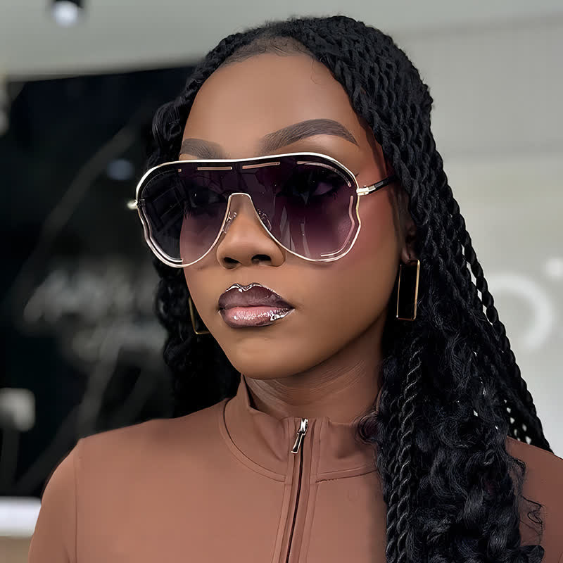 Spykay™ SG60669 Butterfly Frame Fashion Sunglasses - Brown - image 10