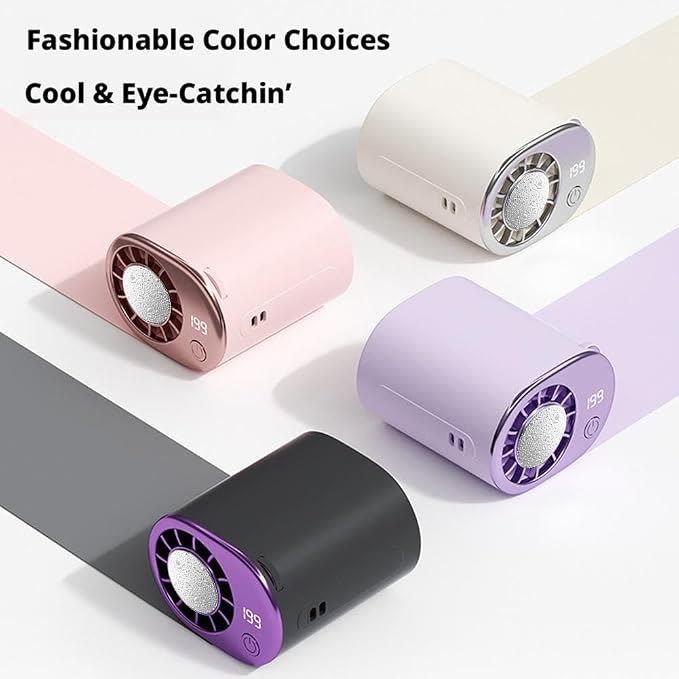 2026 Semiconductor Cooling Car Clip On Fan - 360° Rotation, 199 Speeds Adjustable - image 4