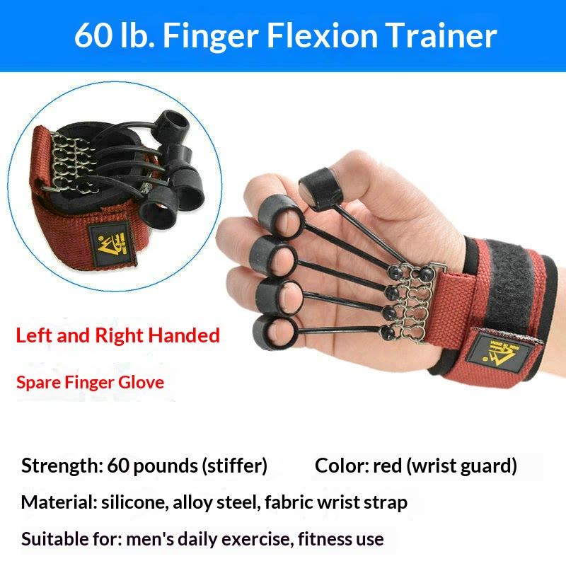 Finger Flexion & Extension Trainer, Hand Rehabilitation & Strength Exerciser - 60 lbs - image 17