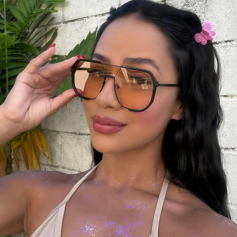 Spykay™ SG60692 Unisex Double Bridges Aviator Sunglasses - image 11