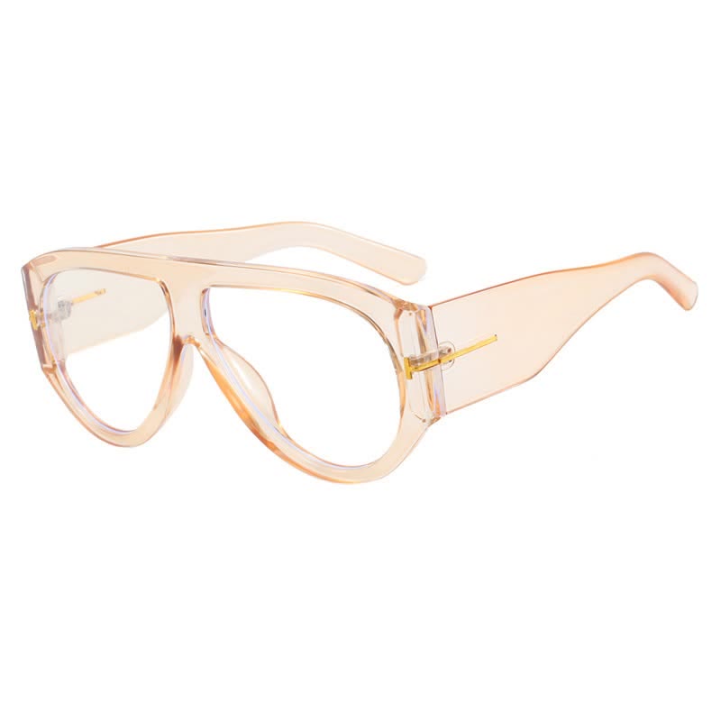 Spykay™ EG60664 'T' Design Toad Frame Aviator Eyeglasses - Champagne - image 14