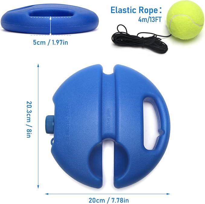 Tennis-Trainer Set 2pcs Tennis Bouncing Balls Tennis Ball |  Portable Innovative Ball Game for Outdoors - image 6