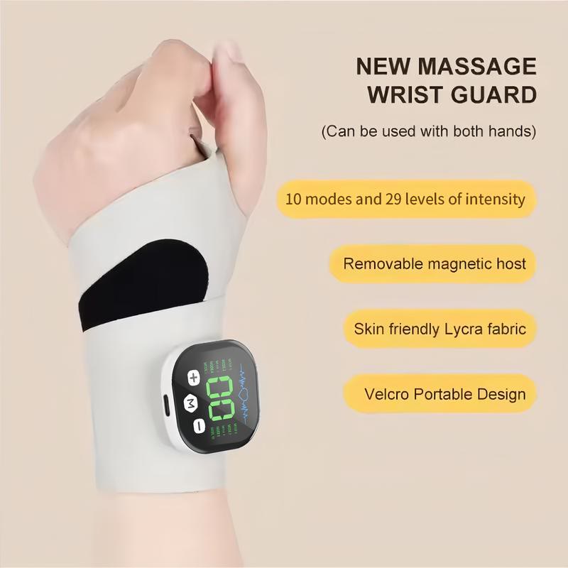 EMS Wrist Hand Massager, 10 Modes 29 Levels Pain Relief Device - image 7