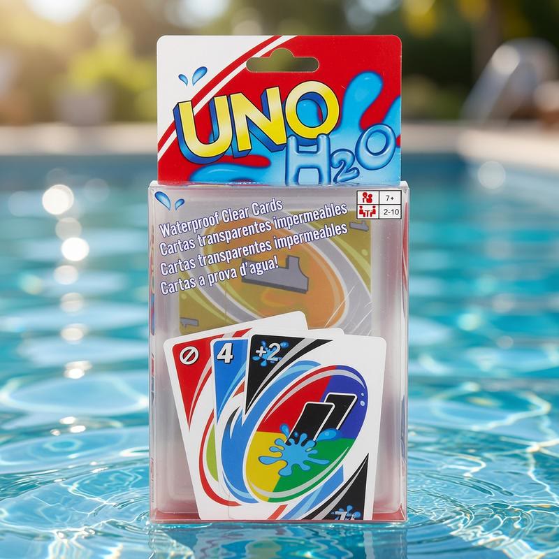 Waterproof Clear Playing Cards, Plastic Card Game for Pool, Beach, Camping & Travel - Transparent - BUY 1 - image 4