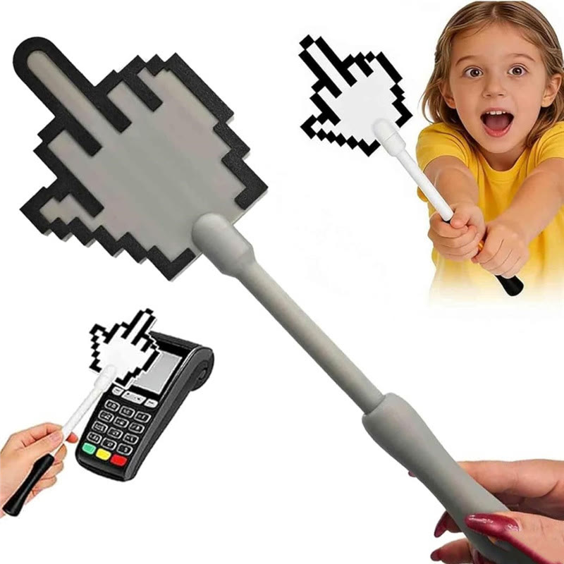 Art Vertical Middle Finger Contactless Payment Stick, 3D Printed Tap to Pay Wand - Grey - image 18